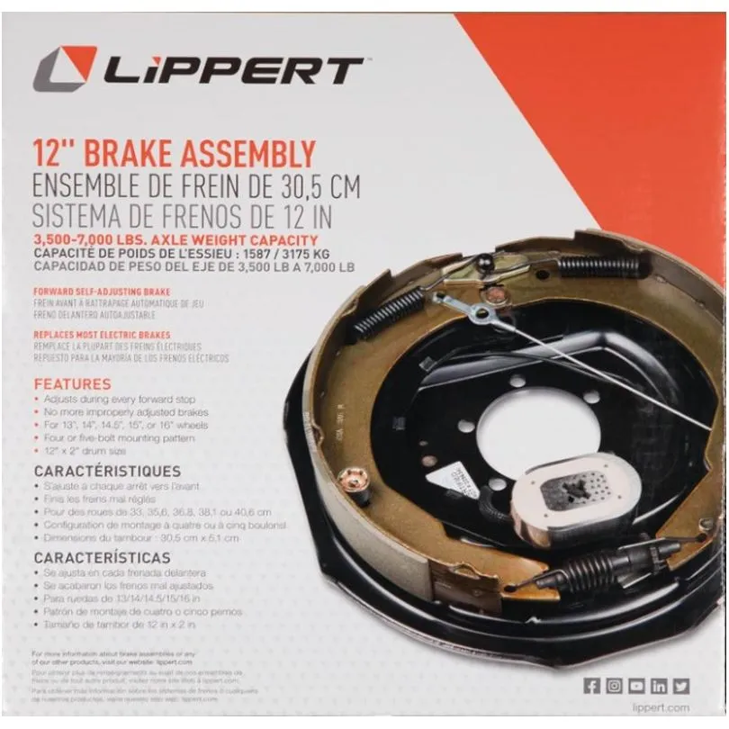 BRKASSY LH 12 ELEC -ABS S/ADJ